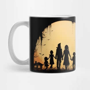 family halloween Mug